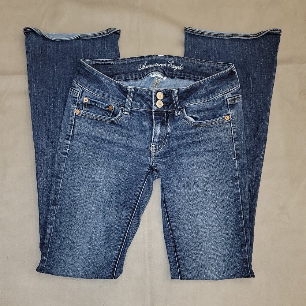 American Eagle Sz 2L Artist jeans